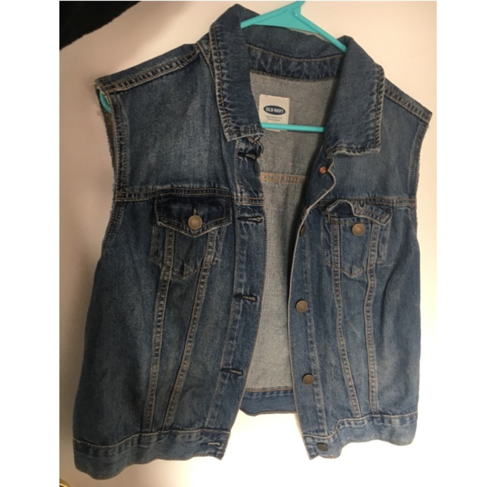 Old Navy denim vest